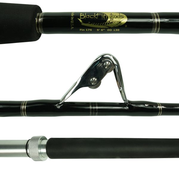 BLA00176 ROO BLACKFIN 176 w/BLK BUTT 5'6"