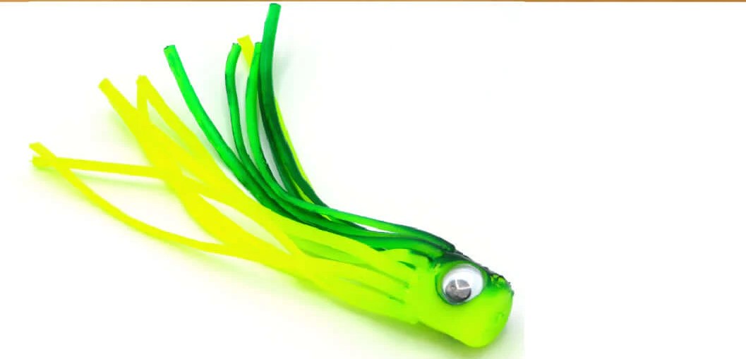 LURE SOFTY FLAT HEAD VELLO/GREEN