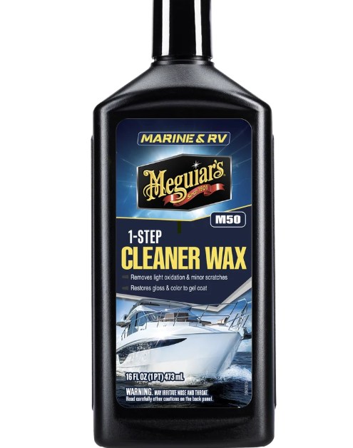 MEG15016 WAX CLEANER ONE STEP 16 OZ