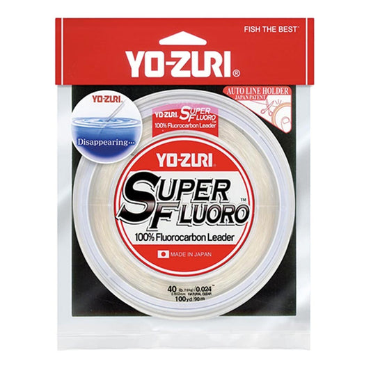 21055878 SUPER FLUORO LEADER CLR 20/LB, 100Yds