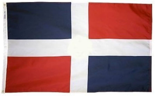 7538 Flag  dominican republic 12×18