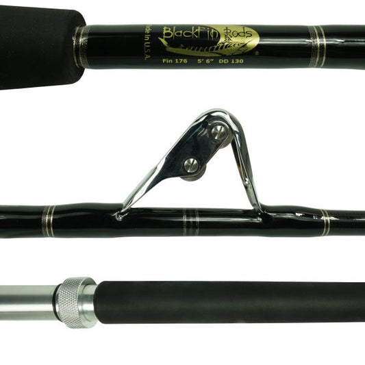 BLA00176 ROO BLACKFIN 176 w/BLK BUTT 5'6"