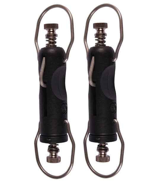 TRI, DOUBLE OUTRIGGER  CLIP BLACK